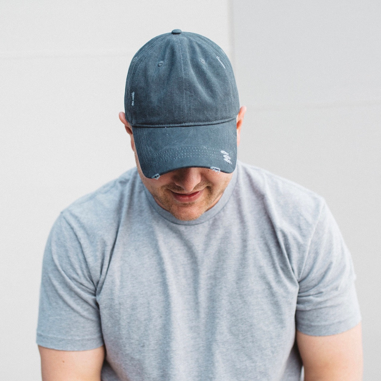 Jetwash Black George Baseball hat Dad Cap Top View