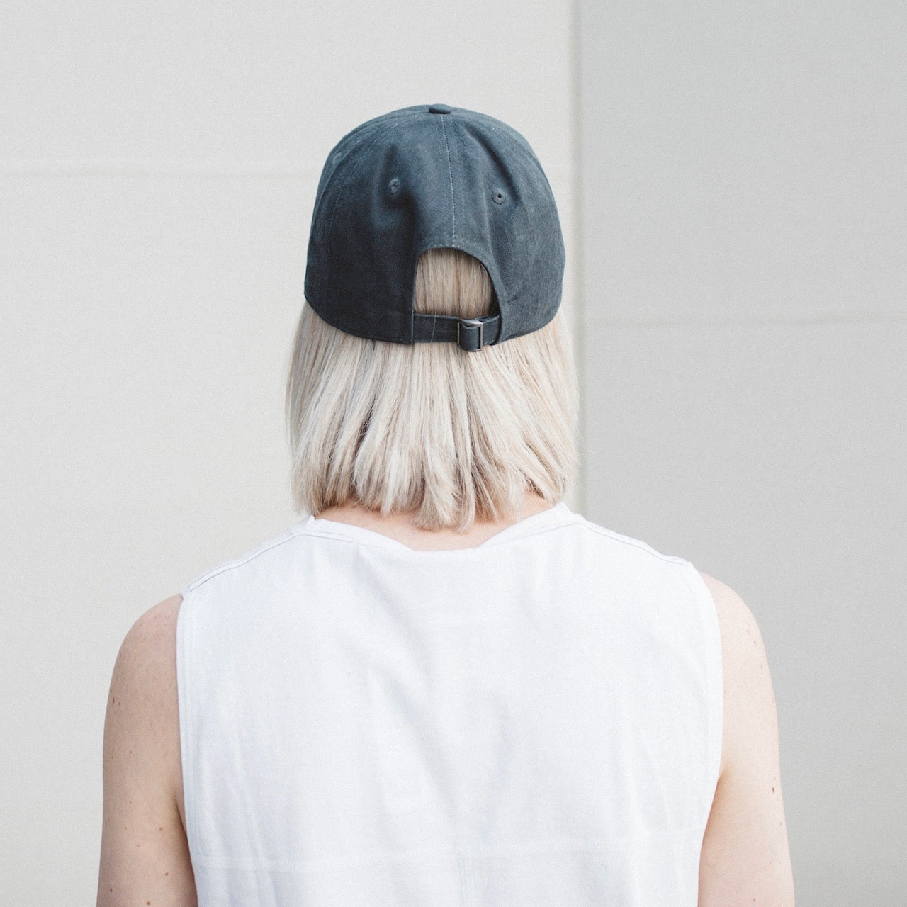 Jetwash Black George Baseball hat Dad Cap Back View