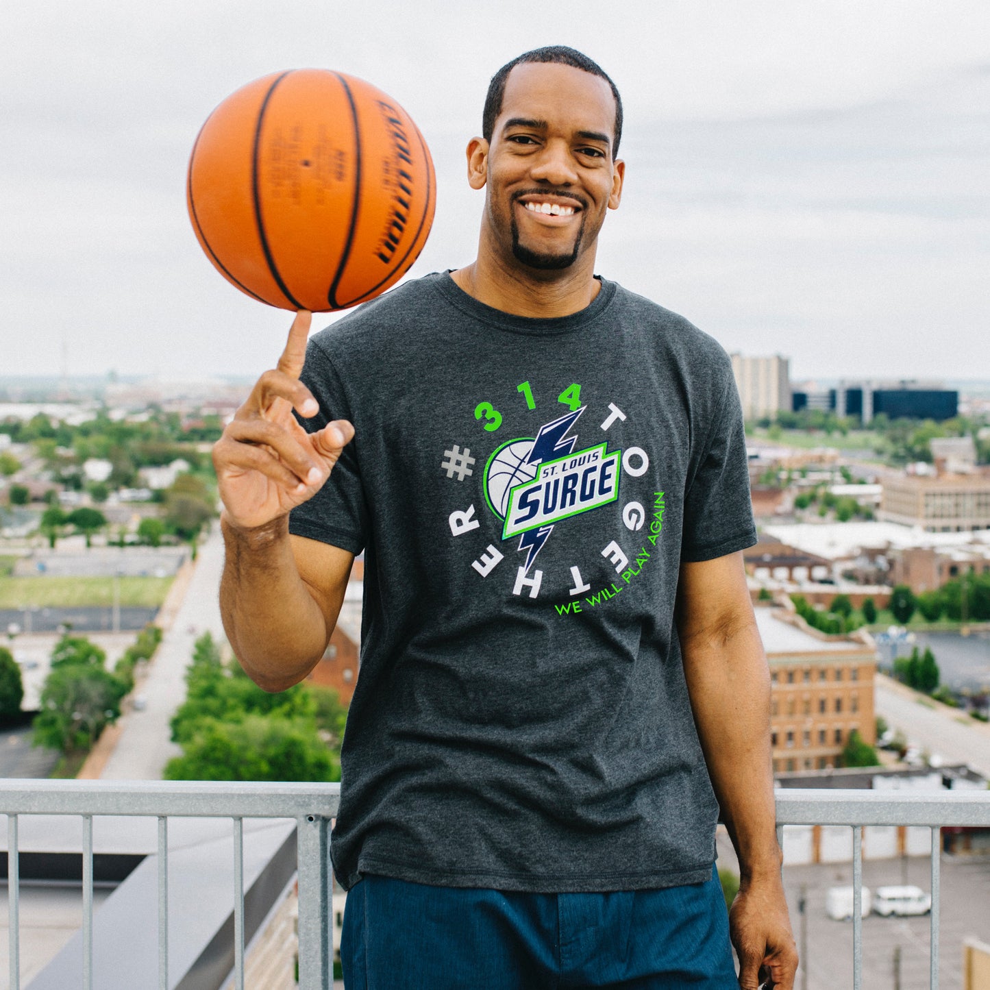 #314TOGETHER - "We Will Play Again" St. Louis Surge Tee