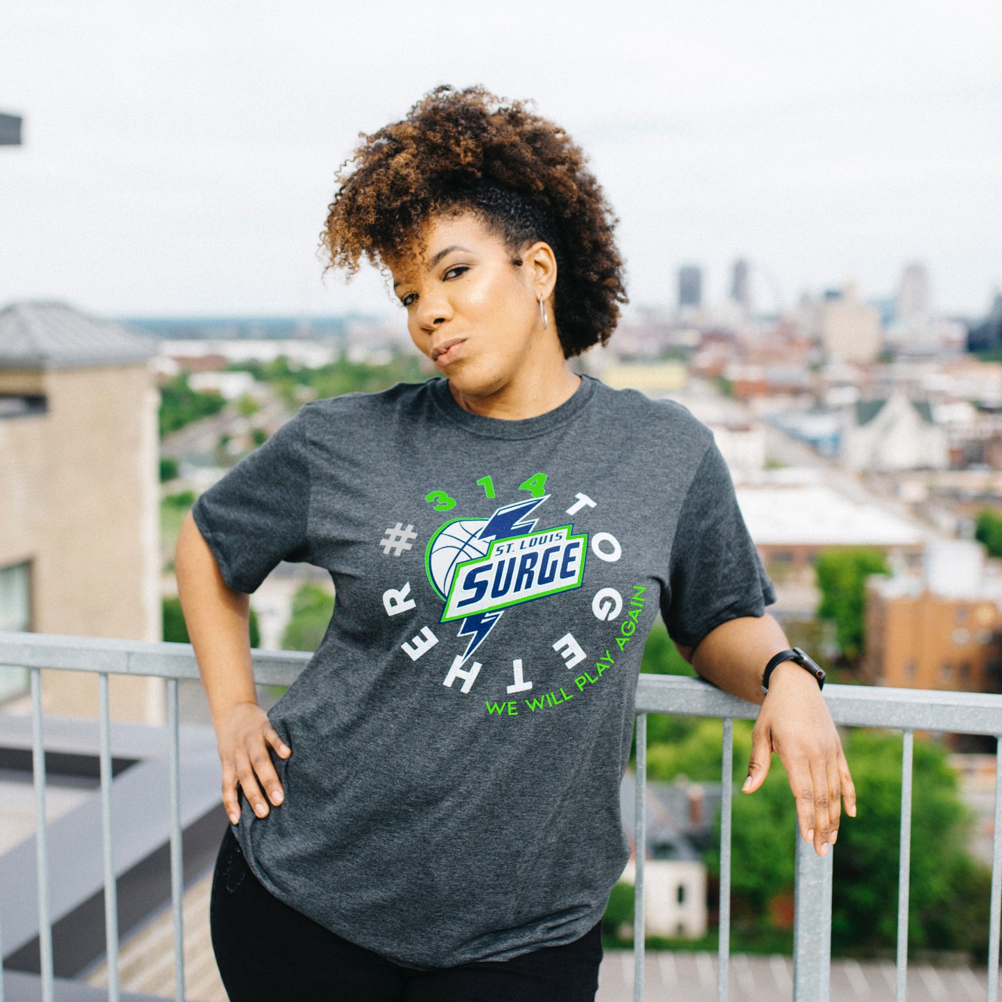 #314TOGETHER - "We Will Play Again" St. Louis Surge Tee