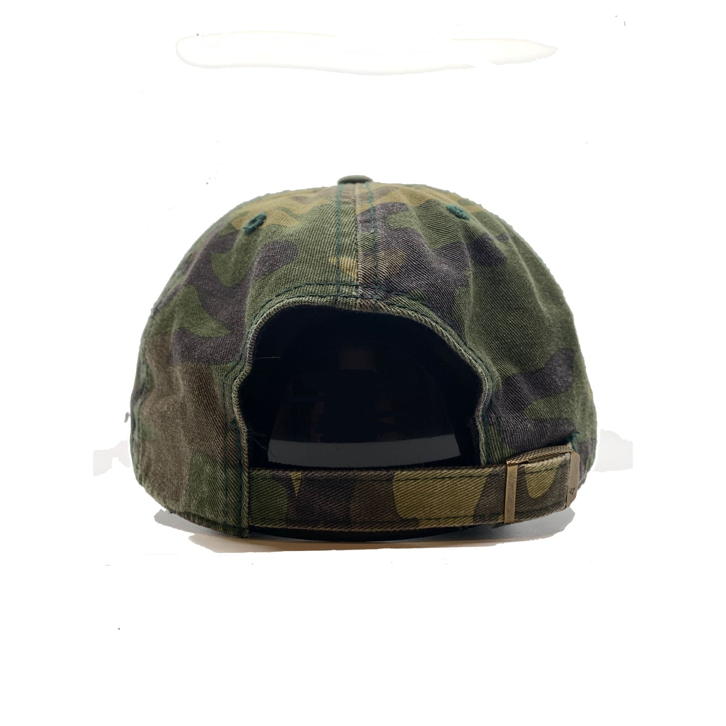 Pi Beta Phi '47 brand camo camouflage clean up hat with crystal bling