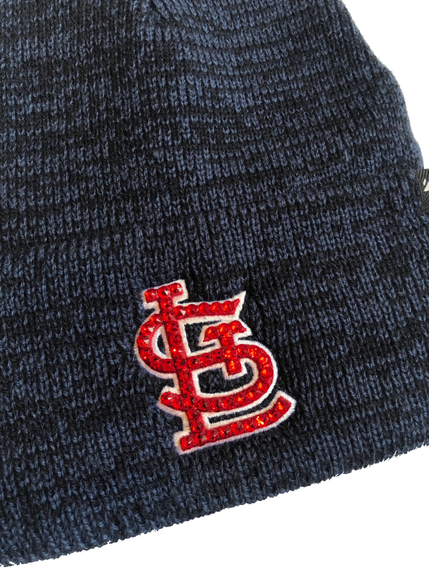 Blinged St. Louis Cardinals Beanie Knit Hat