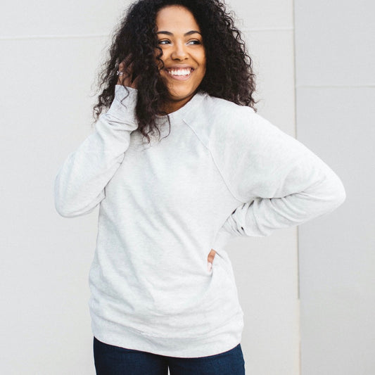 Zulu Crew Sweatshirt Concrete