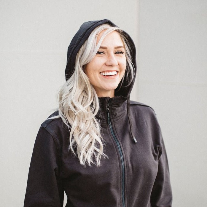yankee zip hoodie french terry premium blanks charcoal