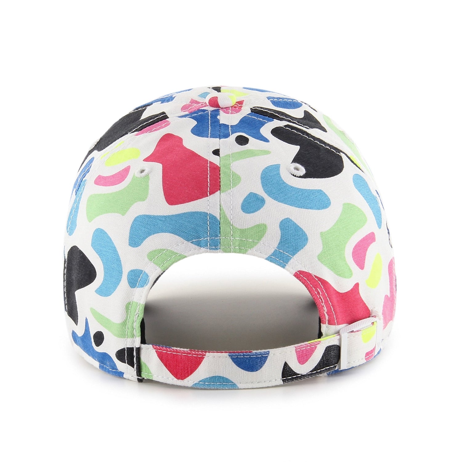 STL cardinals bright color camo splash 47 clean up hat neon back